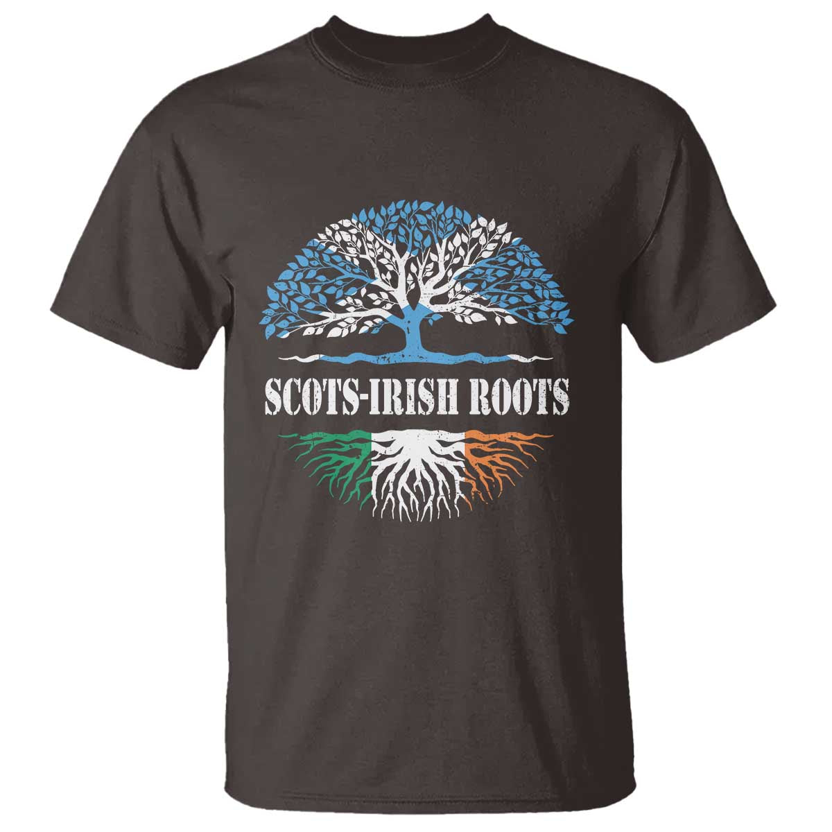 Scots-Irish Roots T Shirt Ulster Scots Ireland Scotland