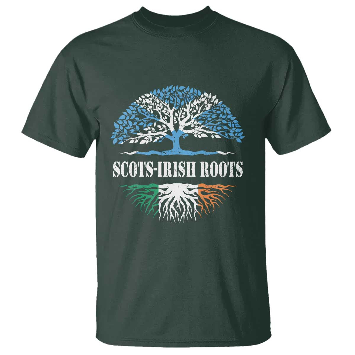 Scots-Irish Roots T Shirt Ulster Scots Ireland Scotland