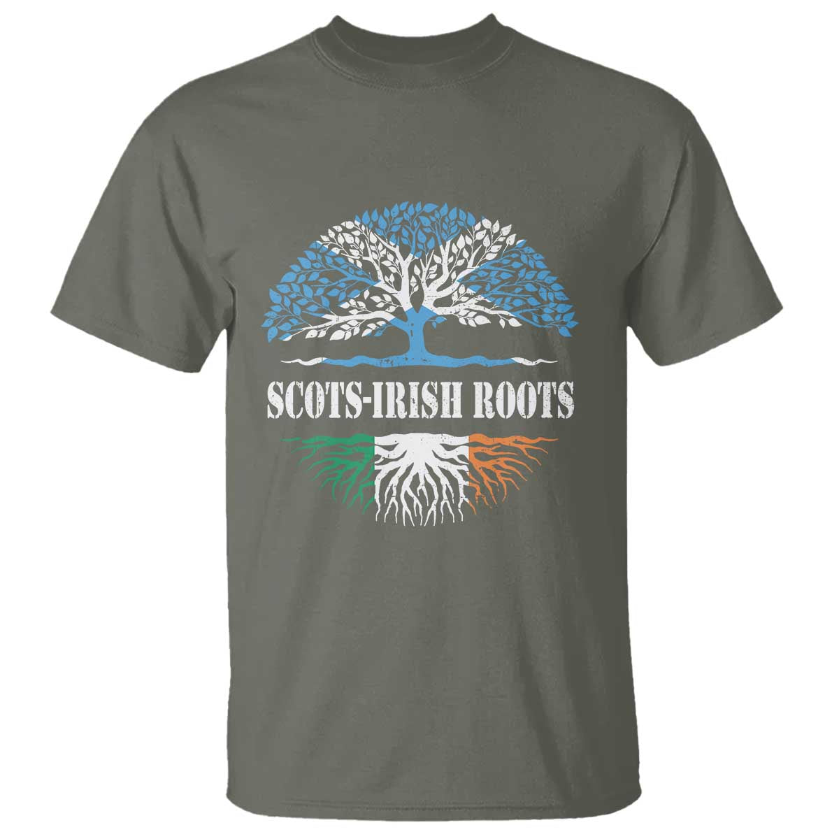 Scots-Irish Roots T Shirt Ulster Scots Ireland Scotland