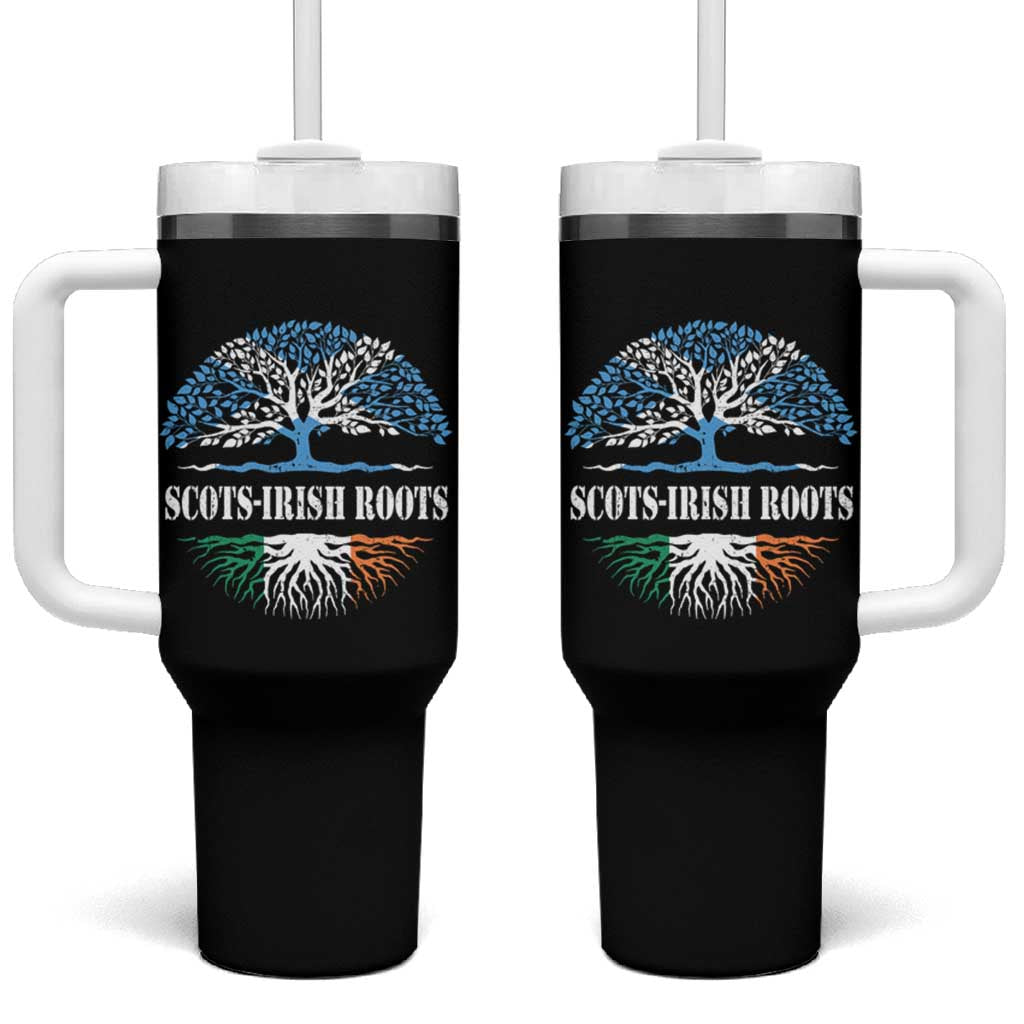 Scots-Irish Roots Tumbler With Handle Ulster Scots Ireland Scotland