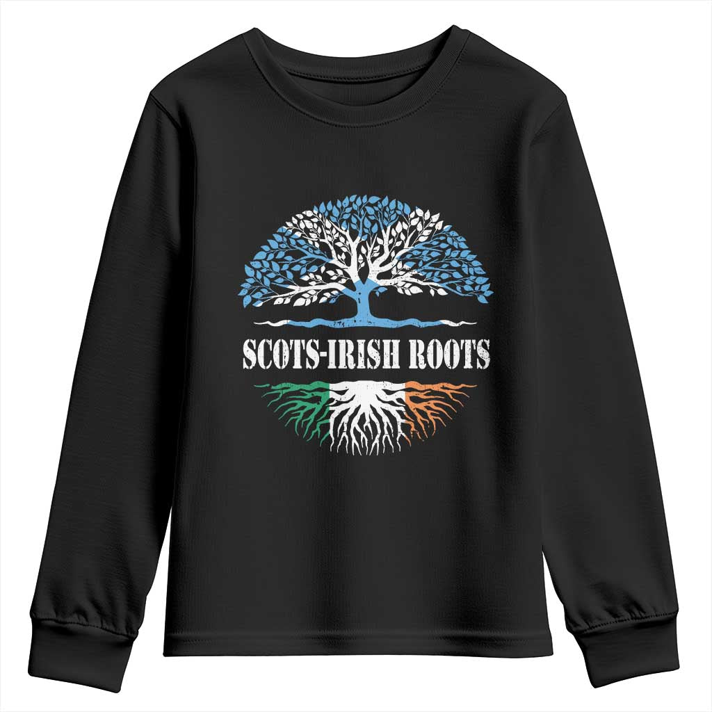 Scots-Irish Roots Youth Sweatshirt Ulster Scots Ireland Scotland