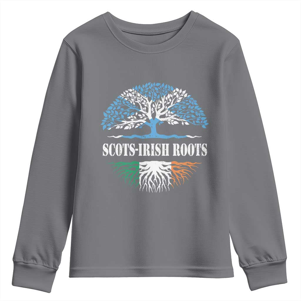 Scots-Irish Roots Youth Sweatshirt Ulster Scots Ireland Scotland