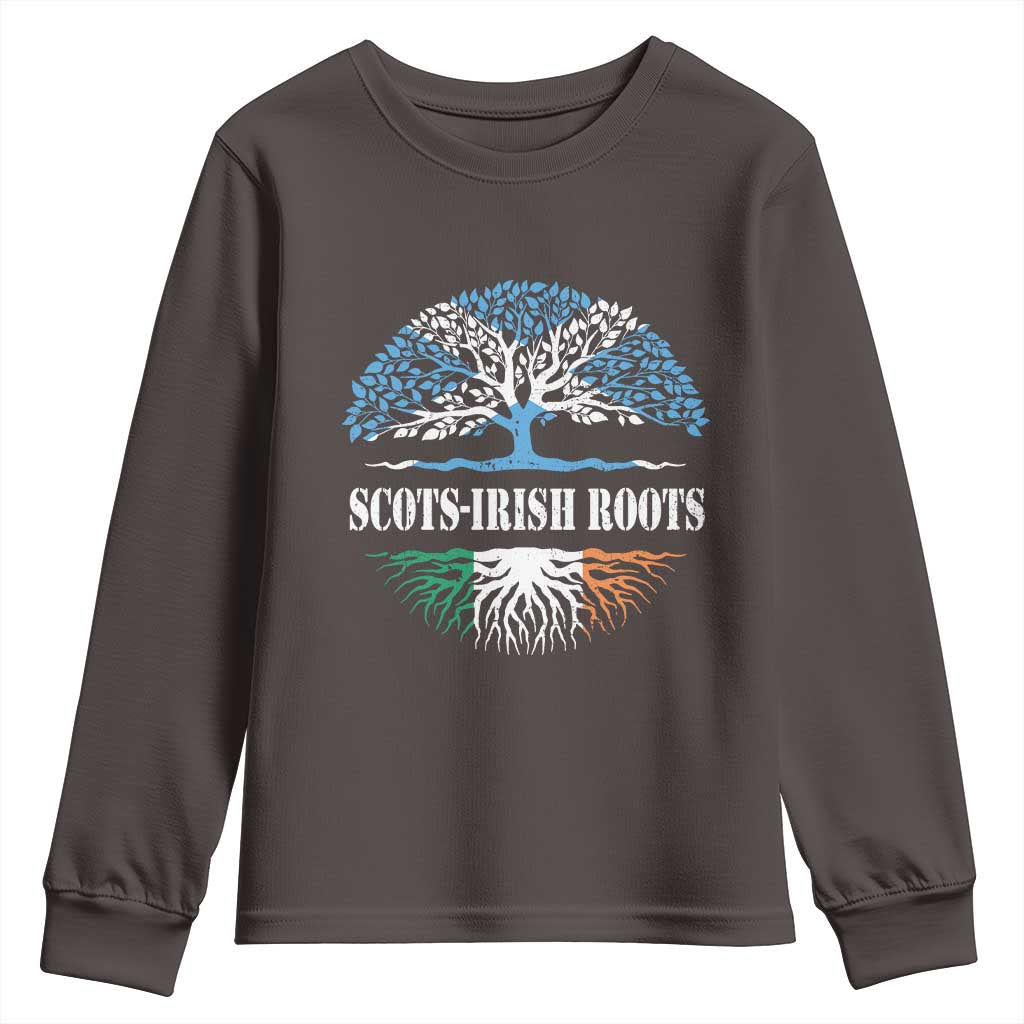 Scots-Irish Roots Youth Sweatshirt Ulster Scots Ireland Scotland