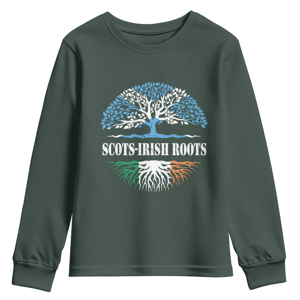 Scots-Irish Roots Youth Sweatshirt Ulster Scots Ireland Scotland