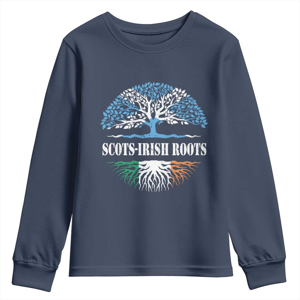 Scots-Irish Roots Youth Sweatshirt Ulster Scots Ireland Scotland