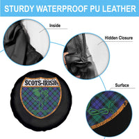 Scots-Irish Pride Spare Tire Cover Shamrock Ulster Scots Scotch Irish Shamrock Thistle