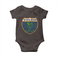 Scots-Irish Pride Baby Onesie Shamrock Ulster Scots Scotch Irish Shamrock Thistle
