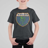 Scots-Irish Pride T Shirt For Kid Shamrock Ulster Scots Scotch Irish Shamrock Thistle
