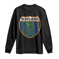 Scots-Irish Pride Long Sleeve Shirt Shamrock Ulster Scots Scotch Irish Shamrock Thistle