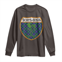 Scots-Irish Pride Long Sleeve Shirt Shamrock Ulster Scots Scotch Irish Shamrock Thistle