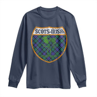 Scots-Irish Pride Long Sleeve Shirt Shamrock Ulster Scots Scotch Irish Shamrock Thistle
