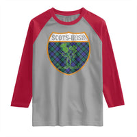 Scots-Irish Pride Raglan Shirt Shamrock Ulster Scots Scotch Irish Shamrock Thistle