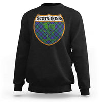 Scots-Irish Pride Sweatshirt Shamrock Ulster Scots Scotch Irish Shamrock Thistle