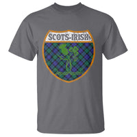 Scots-Irish Pride T Shirt Shamrock Ulster Scots Scotch Irish Shamrock Thistle