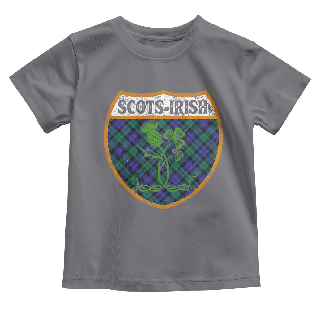Scots-Irish Pride Toddler T Shirt Shamrock Ulster Scots Scotch Irish Shamrock Thistle