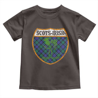Scots-Irish Pride Toddler T Shirt Shamrock Ulster Scots Scotch Irish Shamrock Thistle