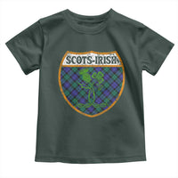 Scots-Irish Pride Toddler T Shirt Shamrock Ulster Scots Scotch Irish Shamrock Thistle
