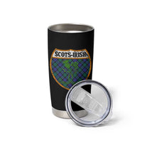 Scots-Irish Pride Tumbler Cup Shamrock Ulster Scots Scotch Irish Shamrock Thistle