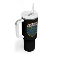 Scots-Irish Pride Tumbler With Handle Shamrock Ulster Scots Scotch Irish Shamrock Thistle