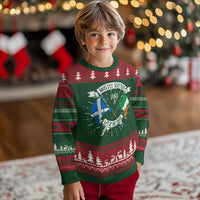 Funny Scots-Irish Pride Knitted Sweatshirt Mostly Scottish Wee Bit Irish