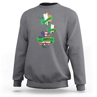 Half Irish Half Italian All American Sweatshirt