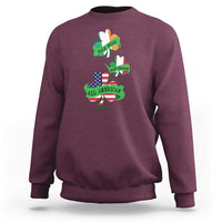 Half Irish Half Italian All American Sweatshirt