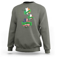 Half Irish Half Italian All American Sweatshirt