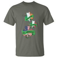 Half Irish Half Italian All American T Shirt