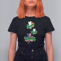 Half Irish Half Italian All American T Shirt For Women