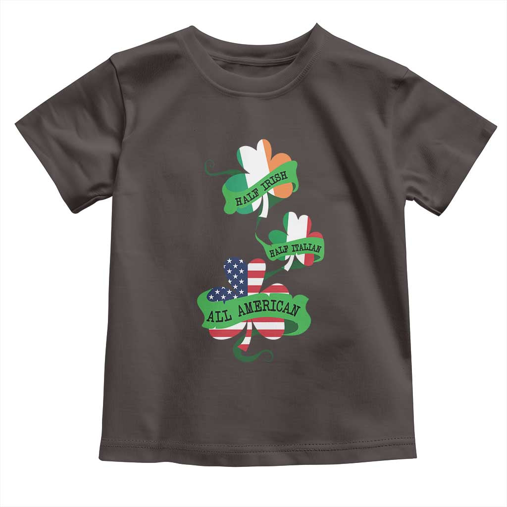 Half Irish Half Italian All American Toddler T Shirt