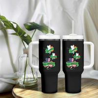 Half Irish Half Italian All American Tumbler With Handle