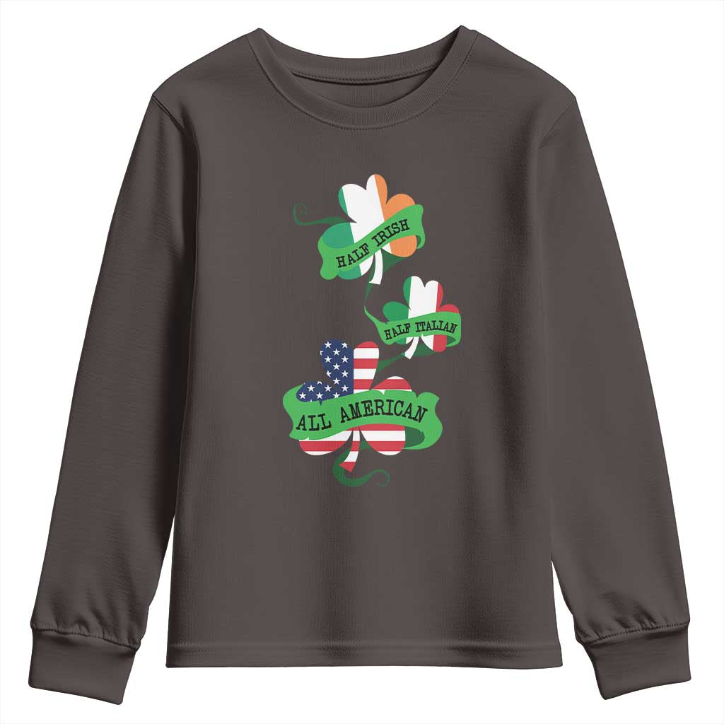 Half Irish Half Italian All American Youth Sweatshirt