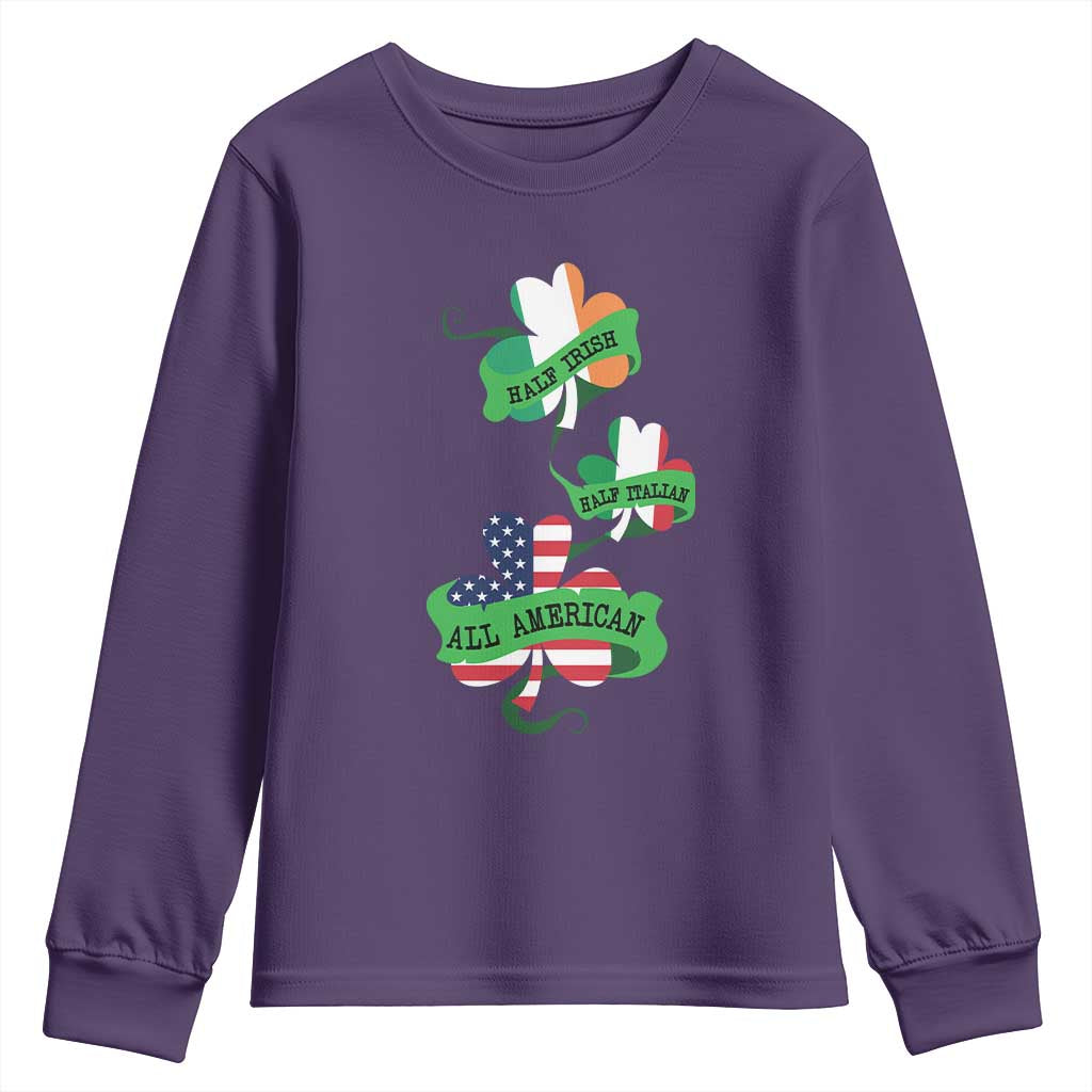 Half Irish Half Italian All American Youth Sweatshirt