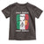 Irish Italian Pride Toddler T Shirt Half Gaelic Half Garlic Shamrock Ireland Italy Flag