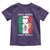 Irish Italian Pride Toddler T Shirt Half Gaelic Half Garlic Shamrock Ireland Italy Flag
