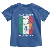 Irish Italian Pride Toddler T Shirt Half Gaelic Half Garlic Shamrock Ireland Italy Flag