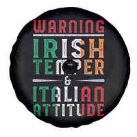 Funny Irish Temper Italian Attitude Spare Tire Cover