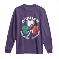 Italian Irish O'talian St. Patrick's Day Long Sleeve Shirt
