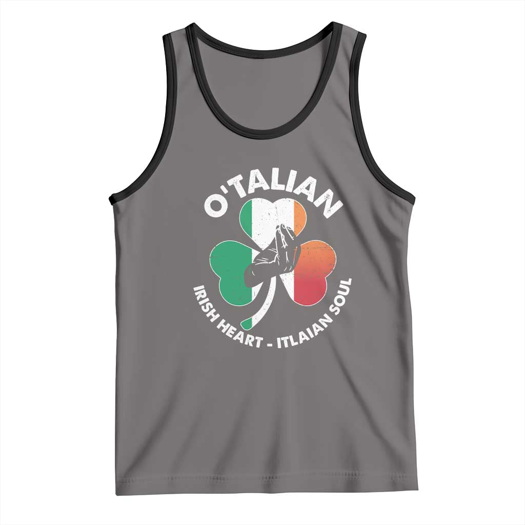 Italian Irish O'talian St. Patrick's Day Tank Top