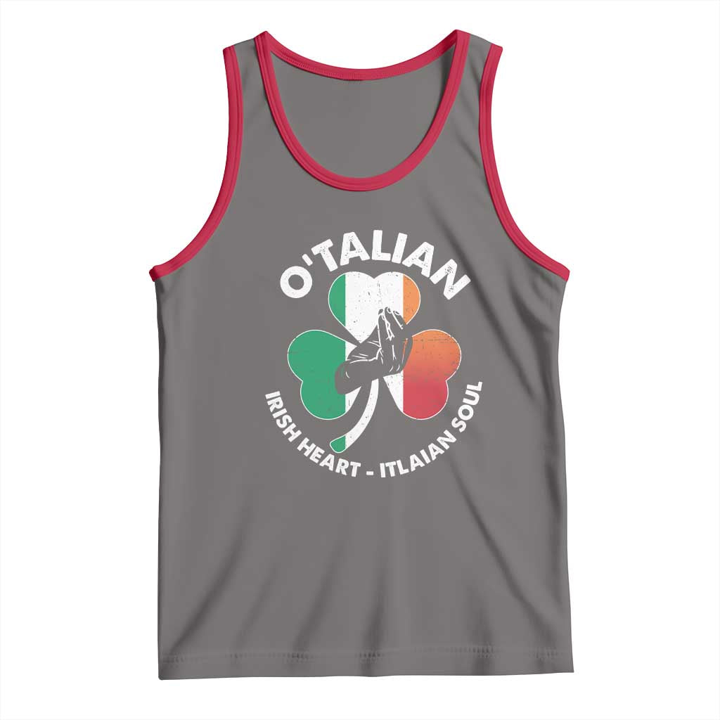 Italian Irish O'talian St. Patrick's Day Tank Top