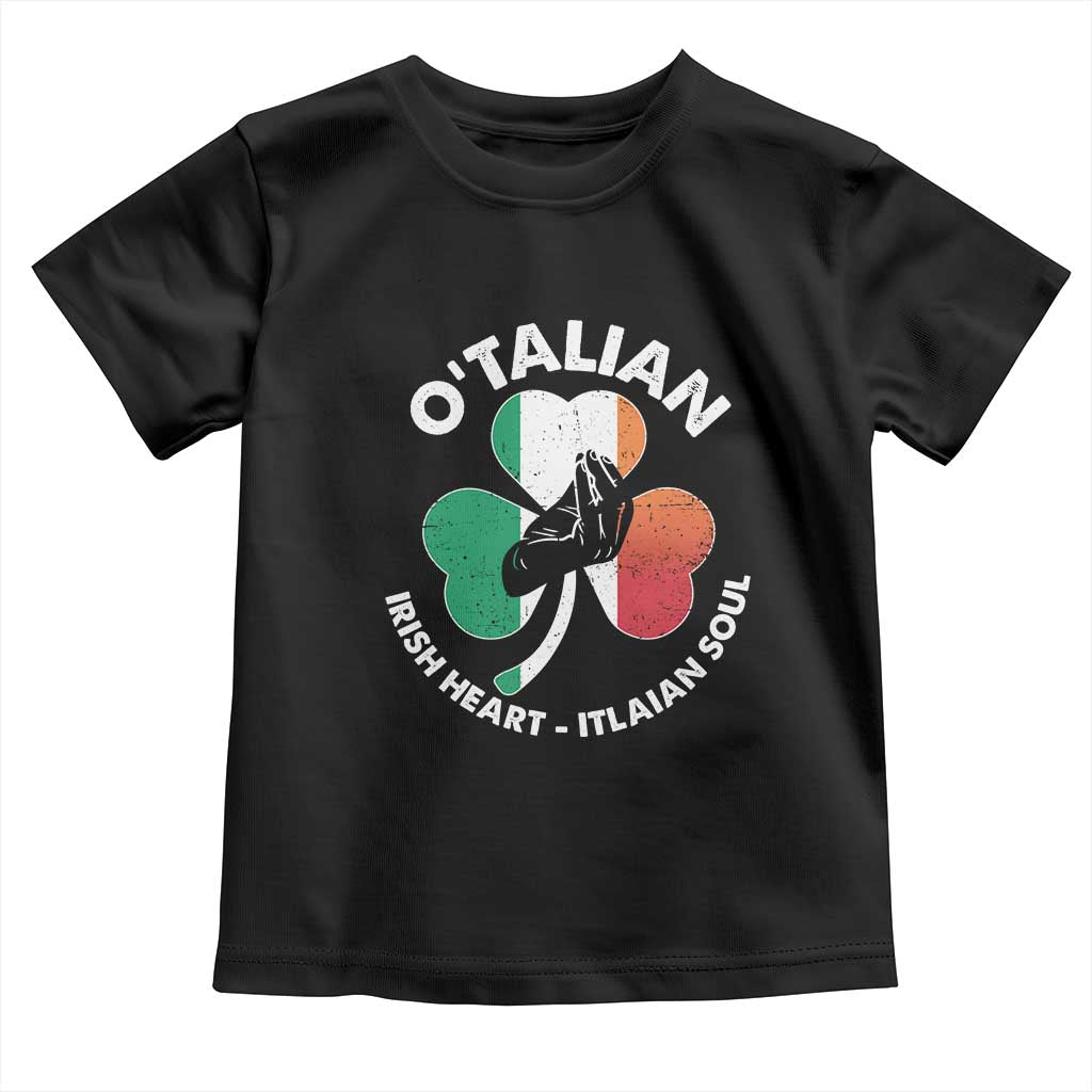 Italian Irish O'talian St. Patrick's Day Toddler T Shirt