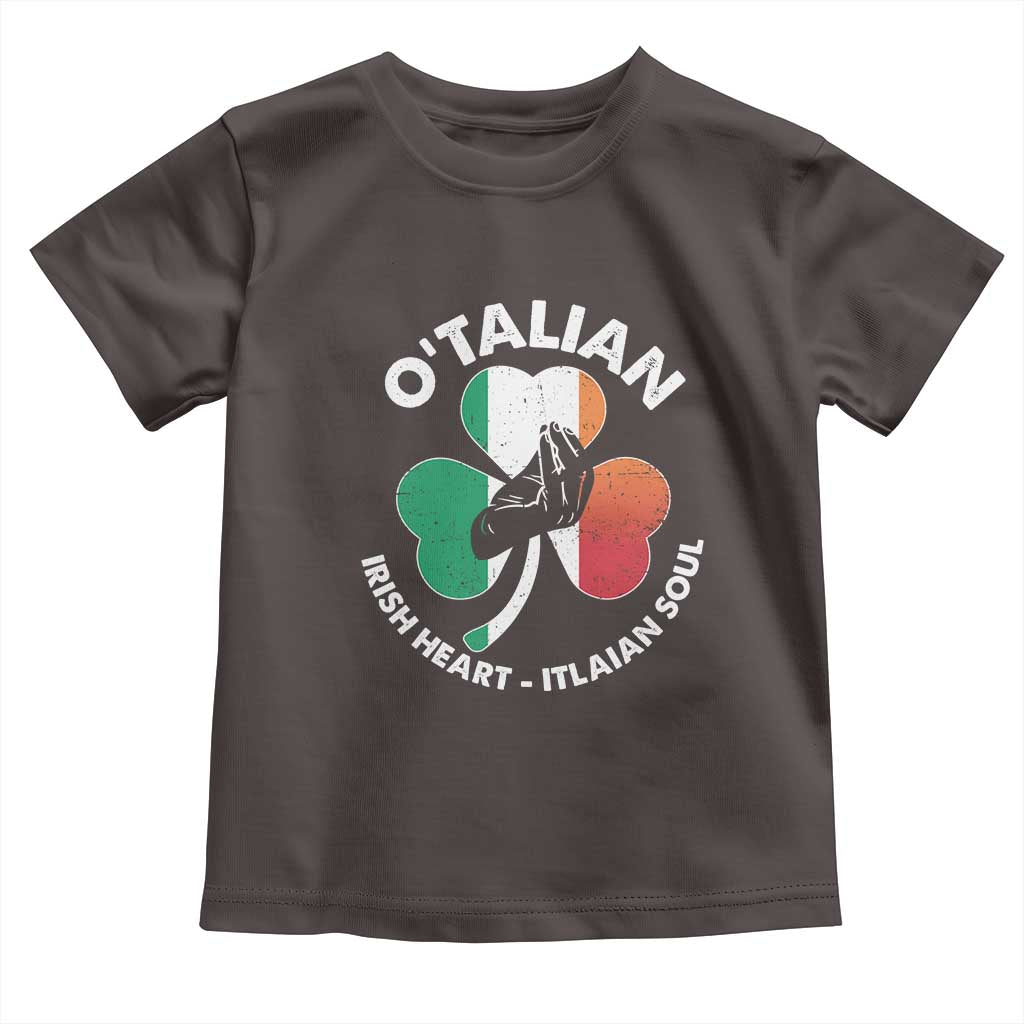 Italian Irish O'talian St. Patrick's Day Toddler T Shirt