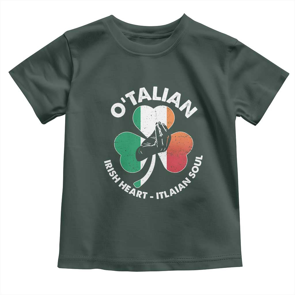 Italian Irish O'talian St. Patrick's Day Toddler T Shirt