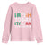 Funny St. Patrick's Day Youth Sweatshirt Irish Today Italian Tomorrow