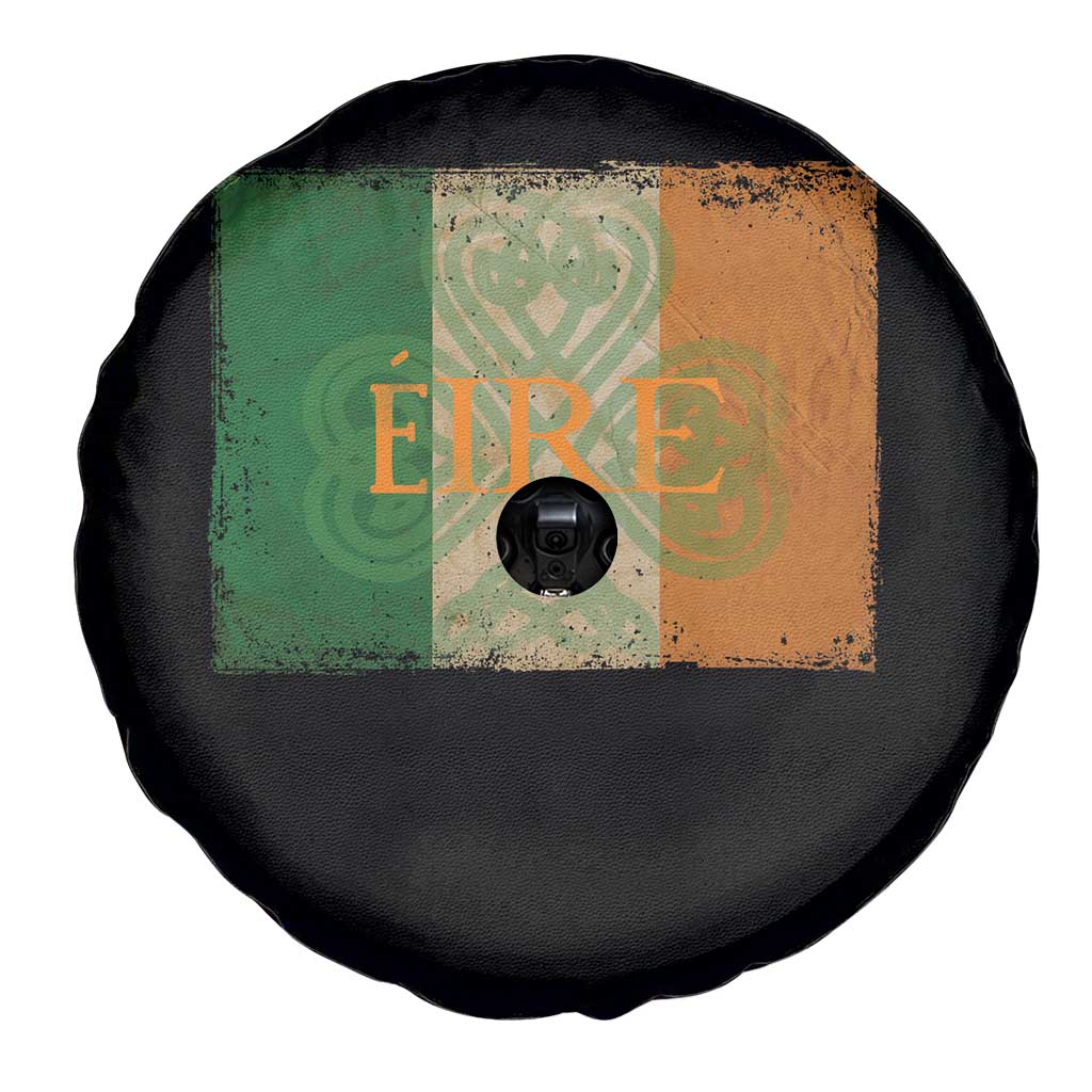 Eire Irish Pride Spare Tire Cover Celtic Shamrock Ireland Flag