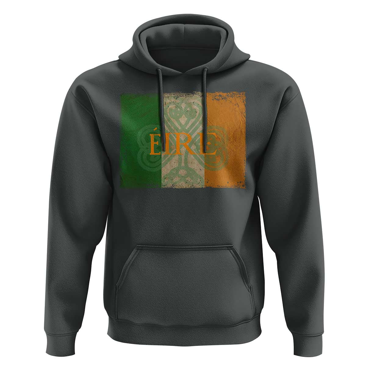 Eire Irish Pride Hoodie Celtic Shamrock Ireland Flag
