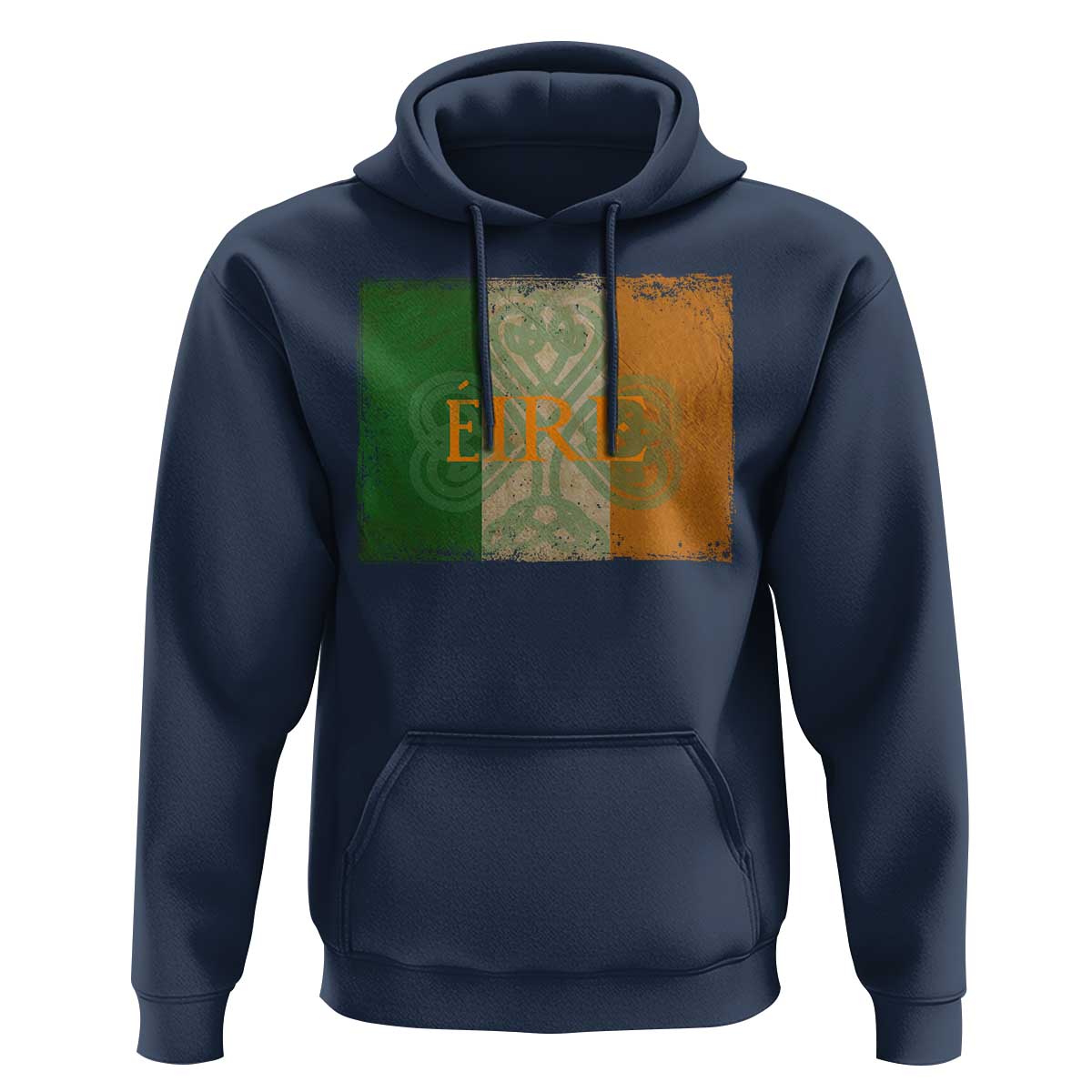 Eire Irish Pride Hoodie Celtic Shamrock Ireland Flag