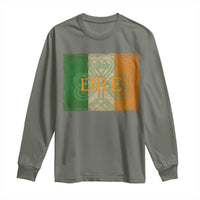 Eire Irish Pride Long Sleeve Shirt Celtic Shamrock Ireland Flag