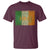 Eire Irish Pride T Shirt Celtic Shamrock Ireland Flag