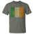 Eire Irish Pride T Shirt Celtic Shamrock Ireland Flag